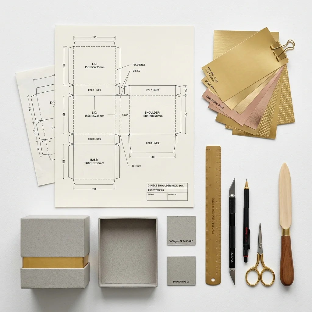 The B2B Guide to Custom Shoulder Neck Boxes for Luxury Packaging