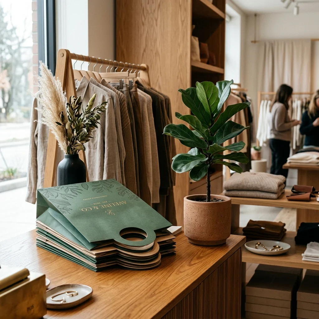 The B2B Guide to Custom Die-Cut Handle Paper Bags for Retail Brands