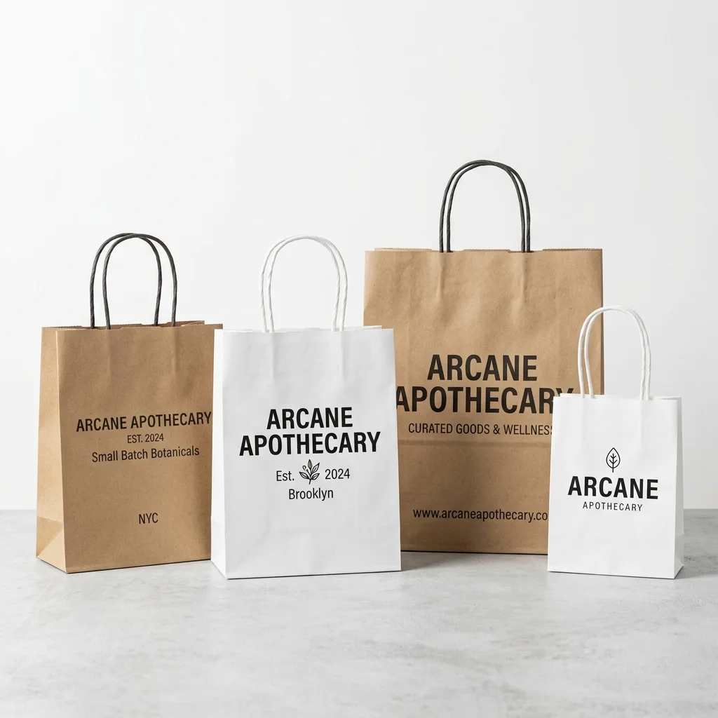 The B2B Guide to Custom Twisted Handle Paper Bags for Retail Boutiques