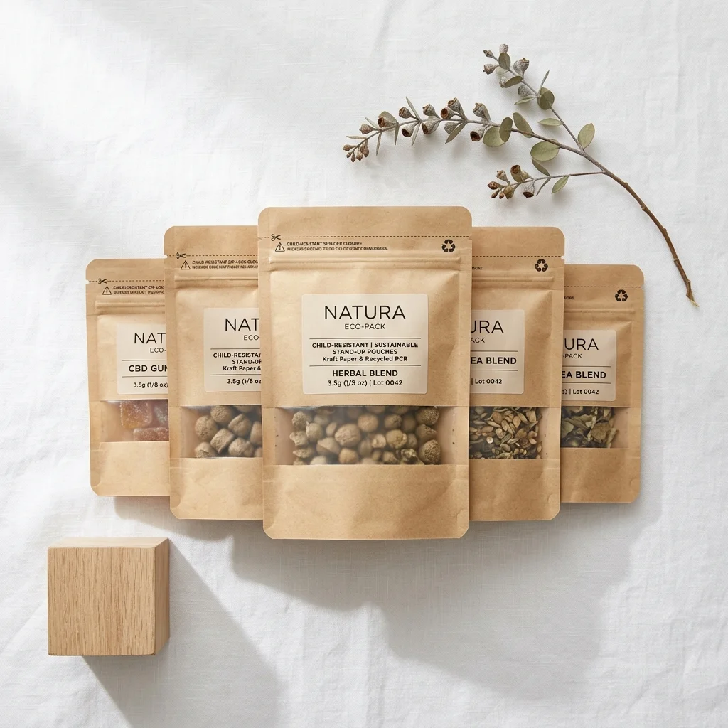 Eco-friendly child-resistant bags