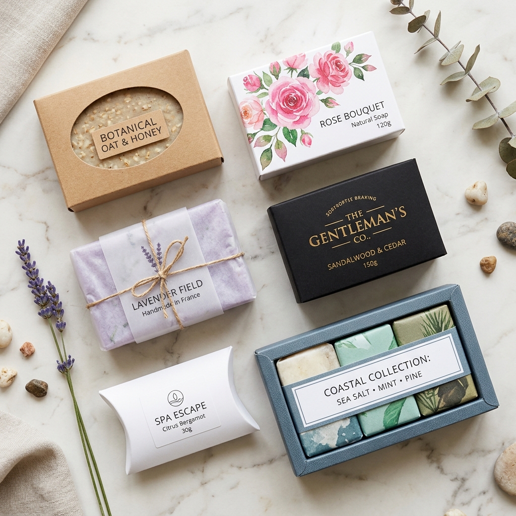 Custom Soap Boxes: Materials, Window Options & Packaging Guide (2026)