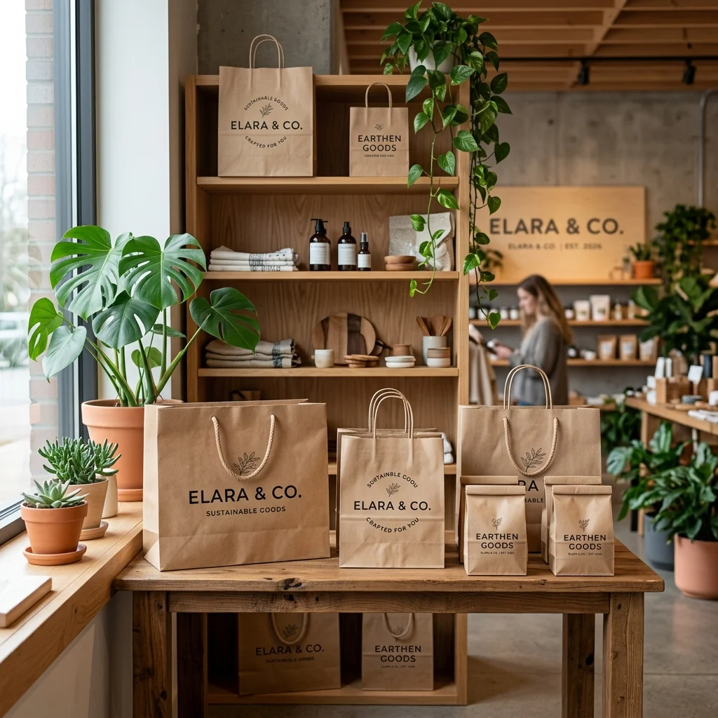 The Ultimate Guide to Custom Kraft Paper Bags for Sustainable Brands