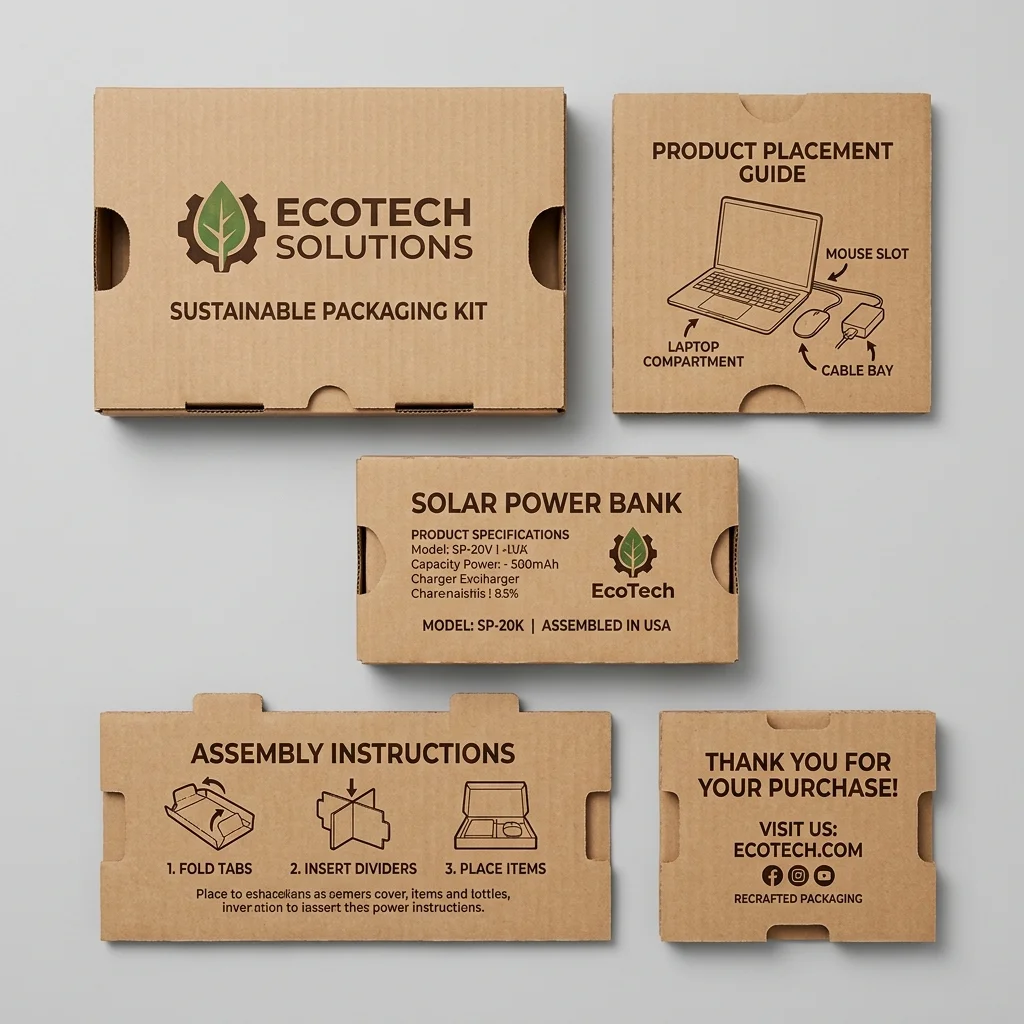 Printed Corrugated Inserts