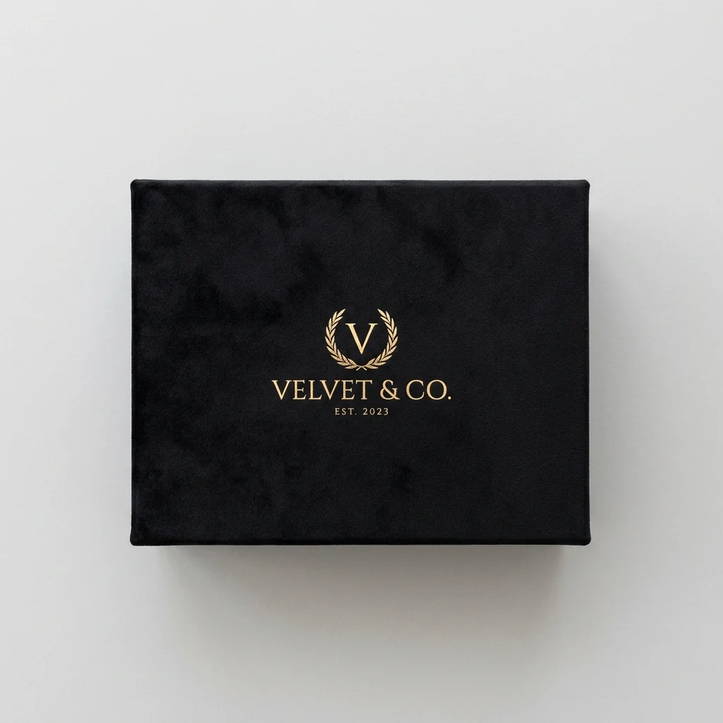 Soft-Touch Velvet Paper Wrap