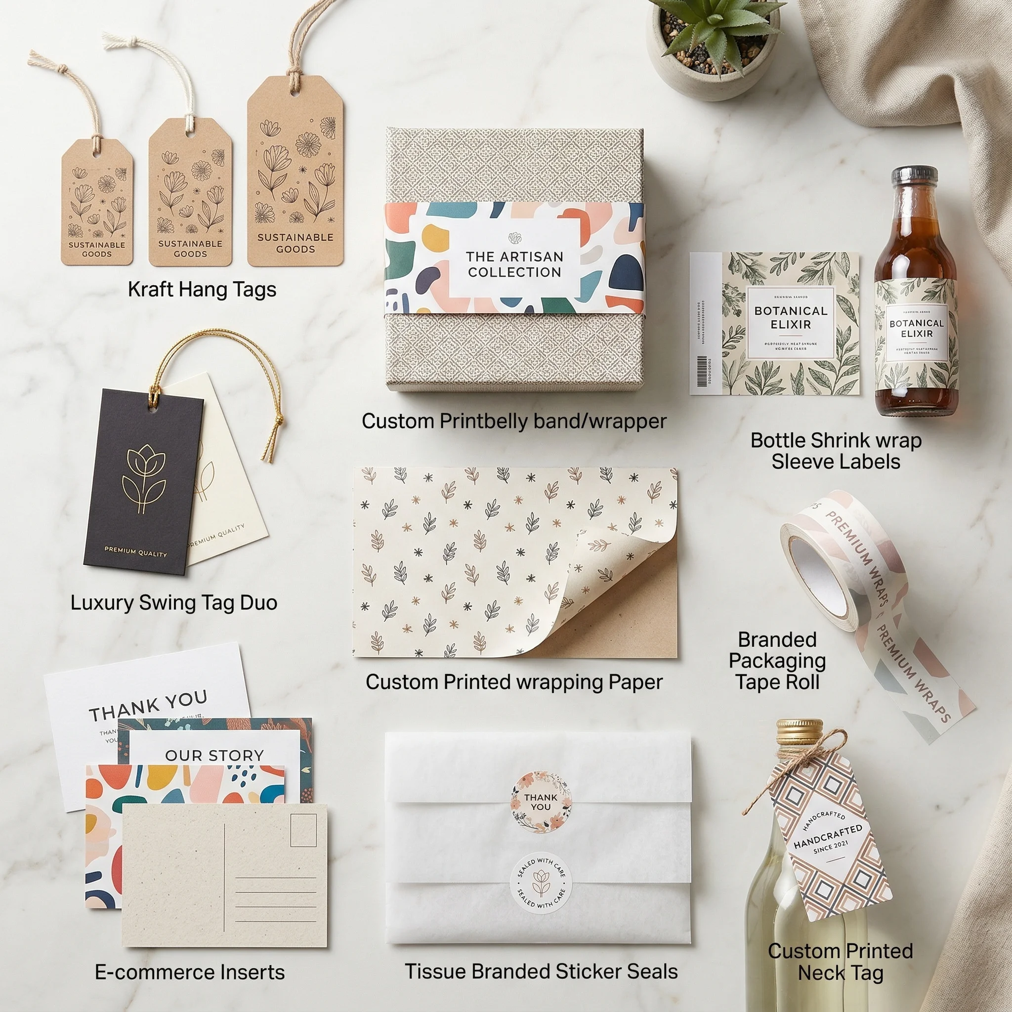 Tags & Wraps