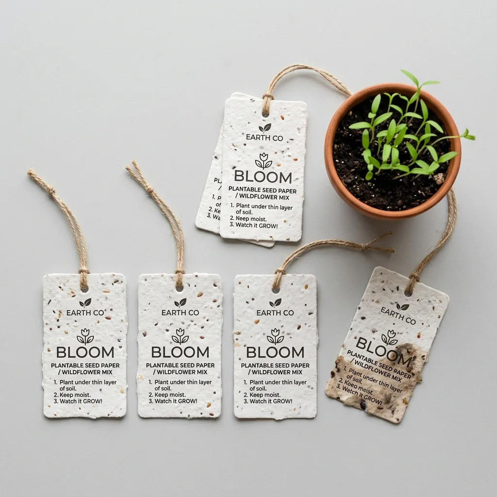 Seed Paper Tags