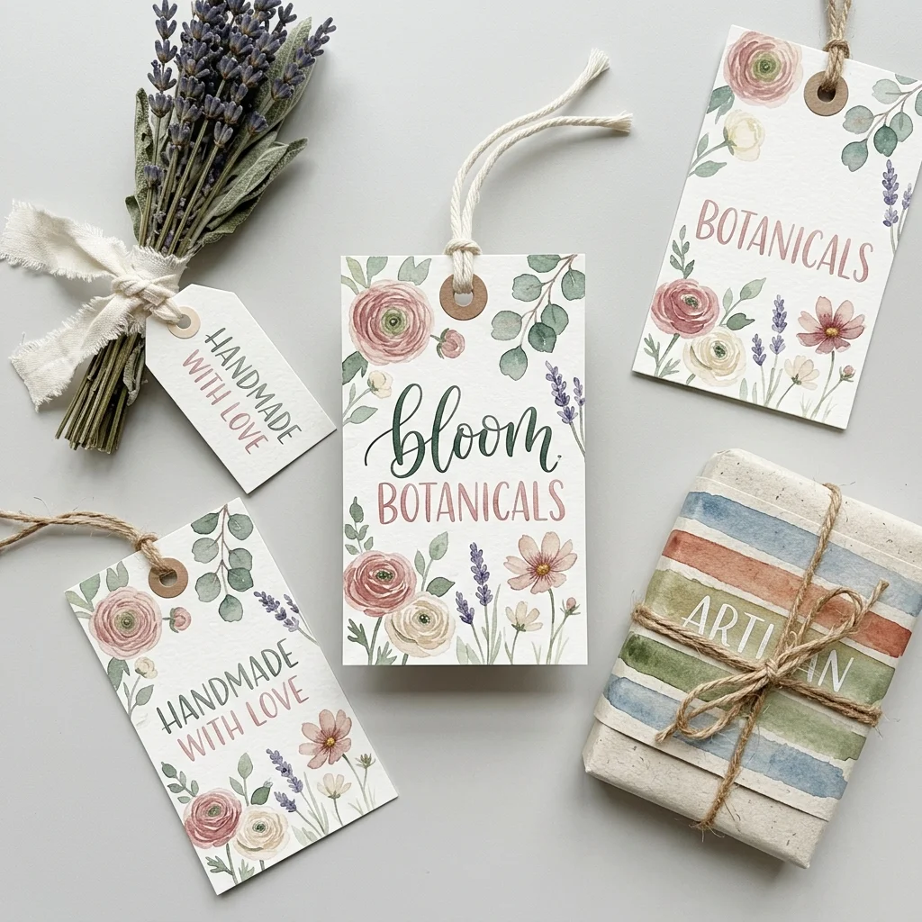 Watercolor & Hand-Lettered Effects