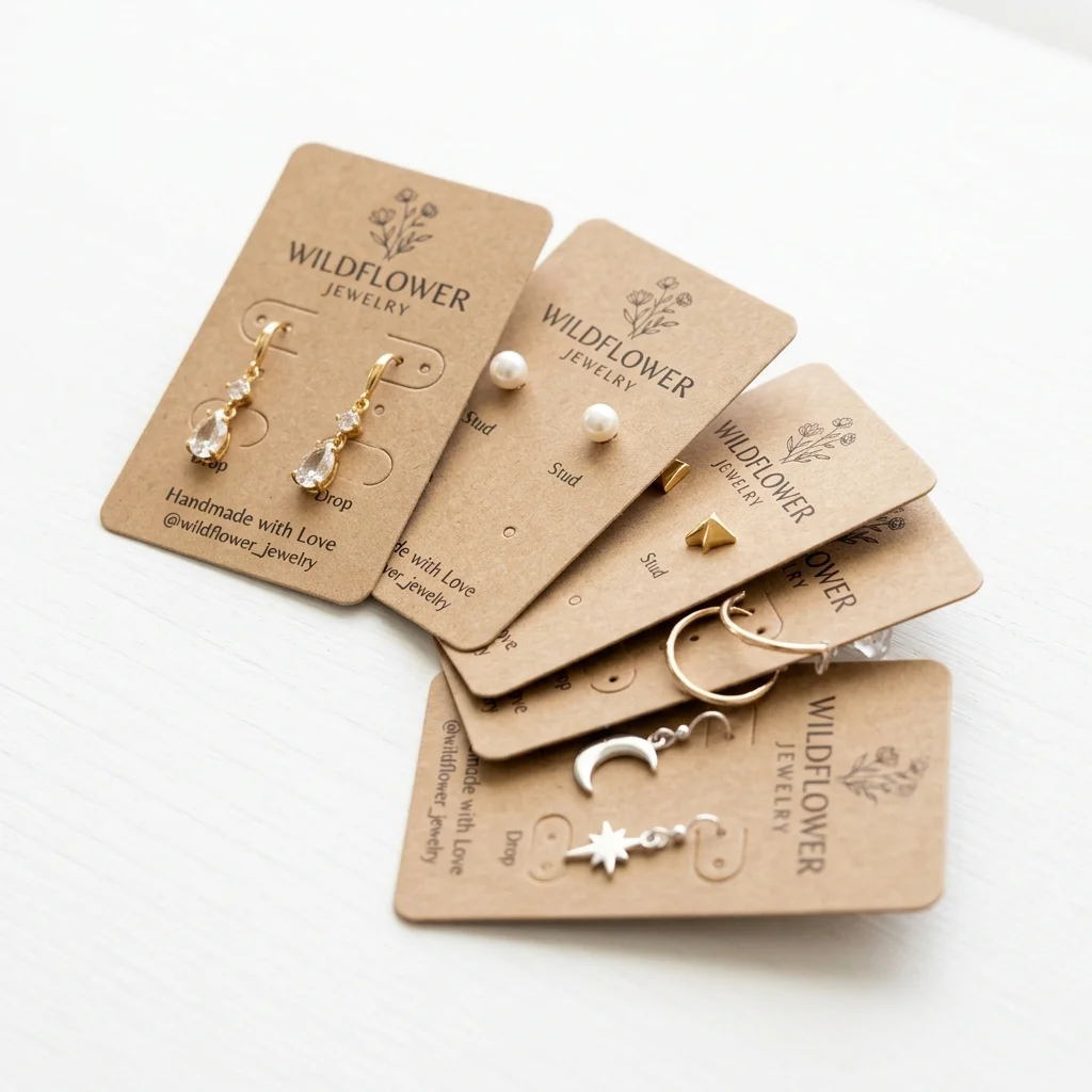 Earring Display Card