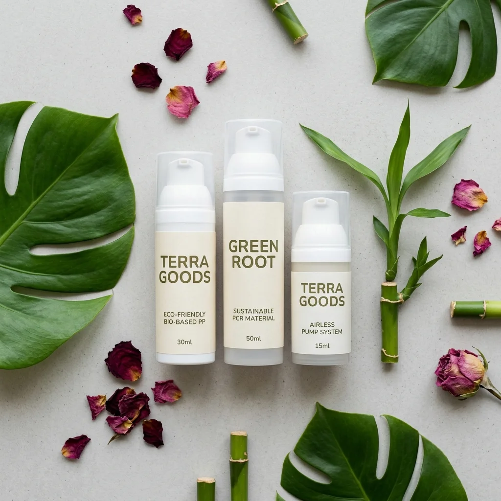 Eco-friendly Airless Pump Bottles packaging