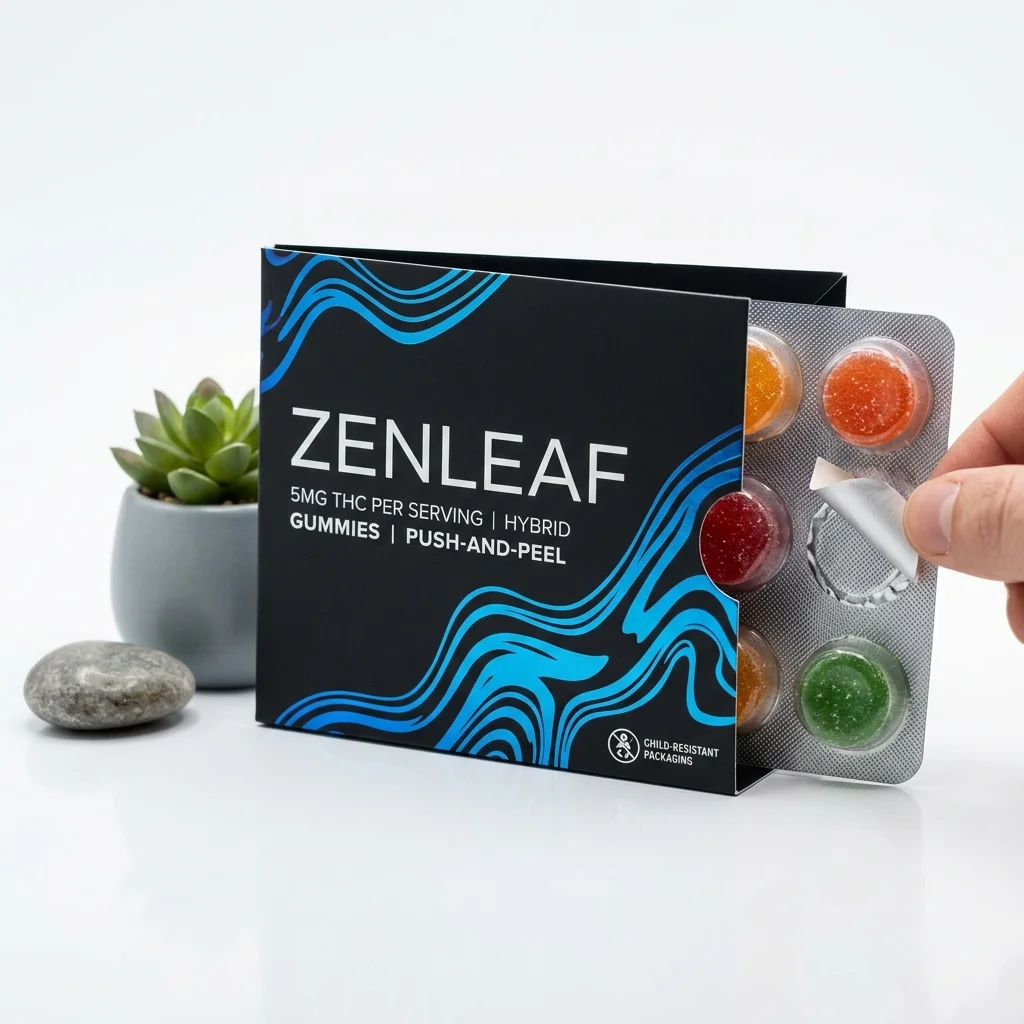 Push-and-Peel Paper/Foil Laminate
