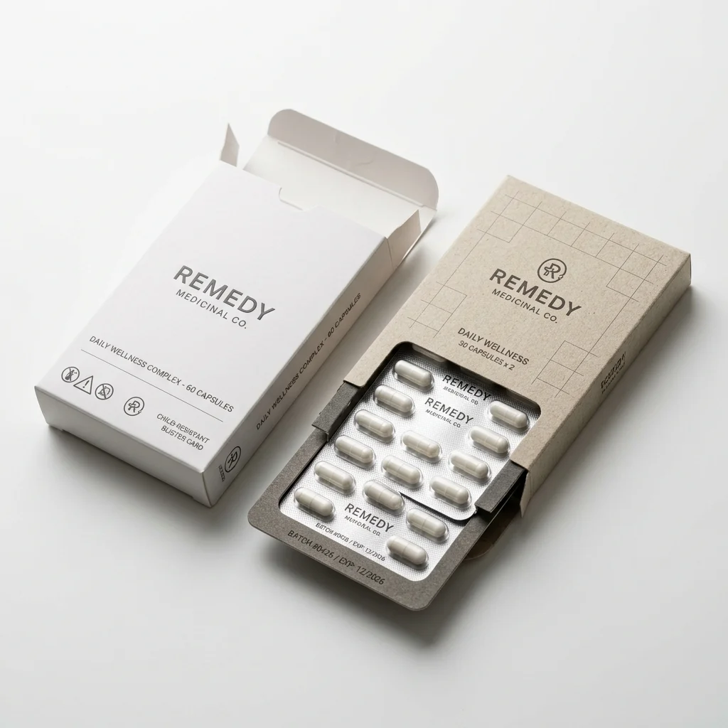 Blister Packs - open
