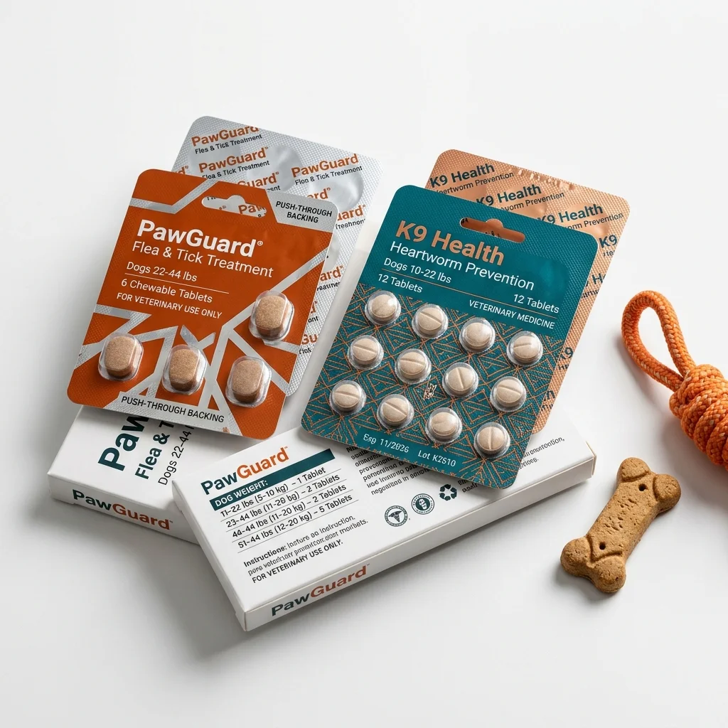 Veterinary Medicine packaging application