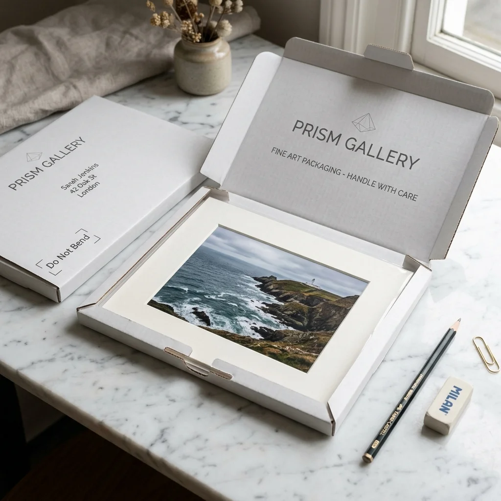 Art Prints & Photography packaging application