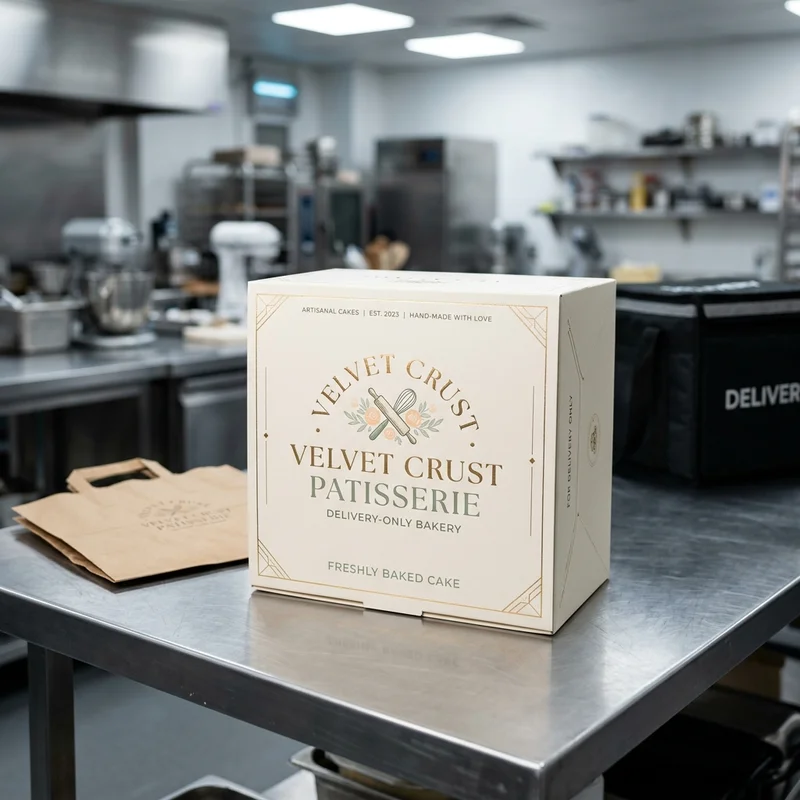 Delivery-Only Ghost Bakeries packaging application