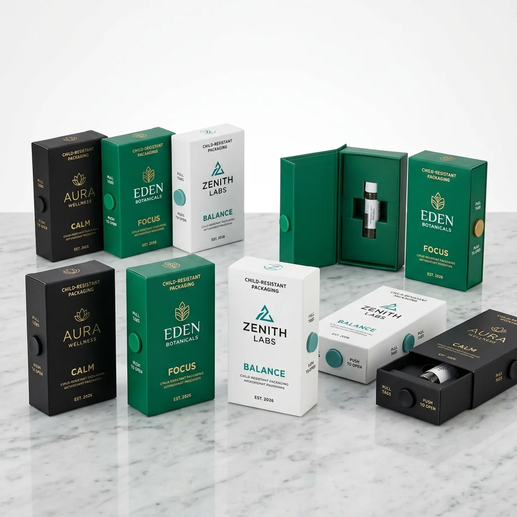 Wholesale child-resistant packaging collection