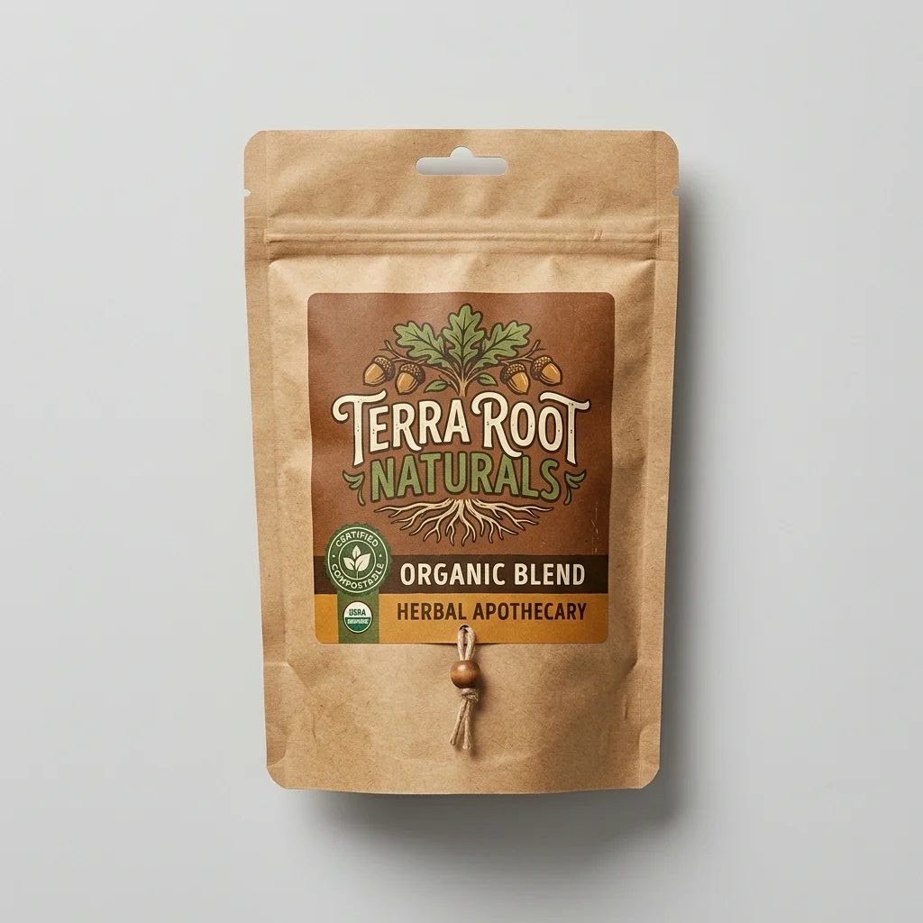 Compostable Kraft/PLA