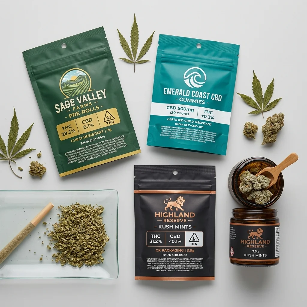 Cannabis & CBD packaging application