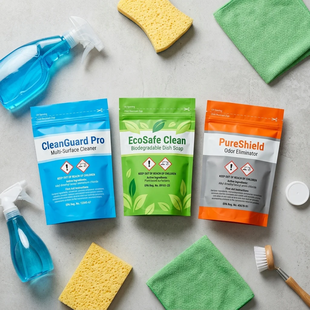 Household Chemicals packaging application