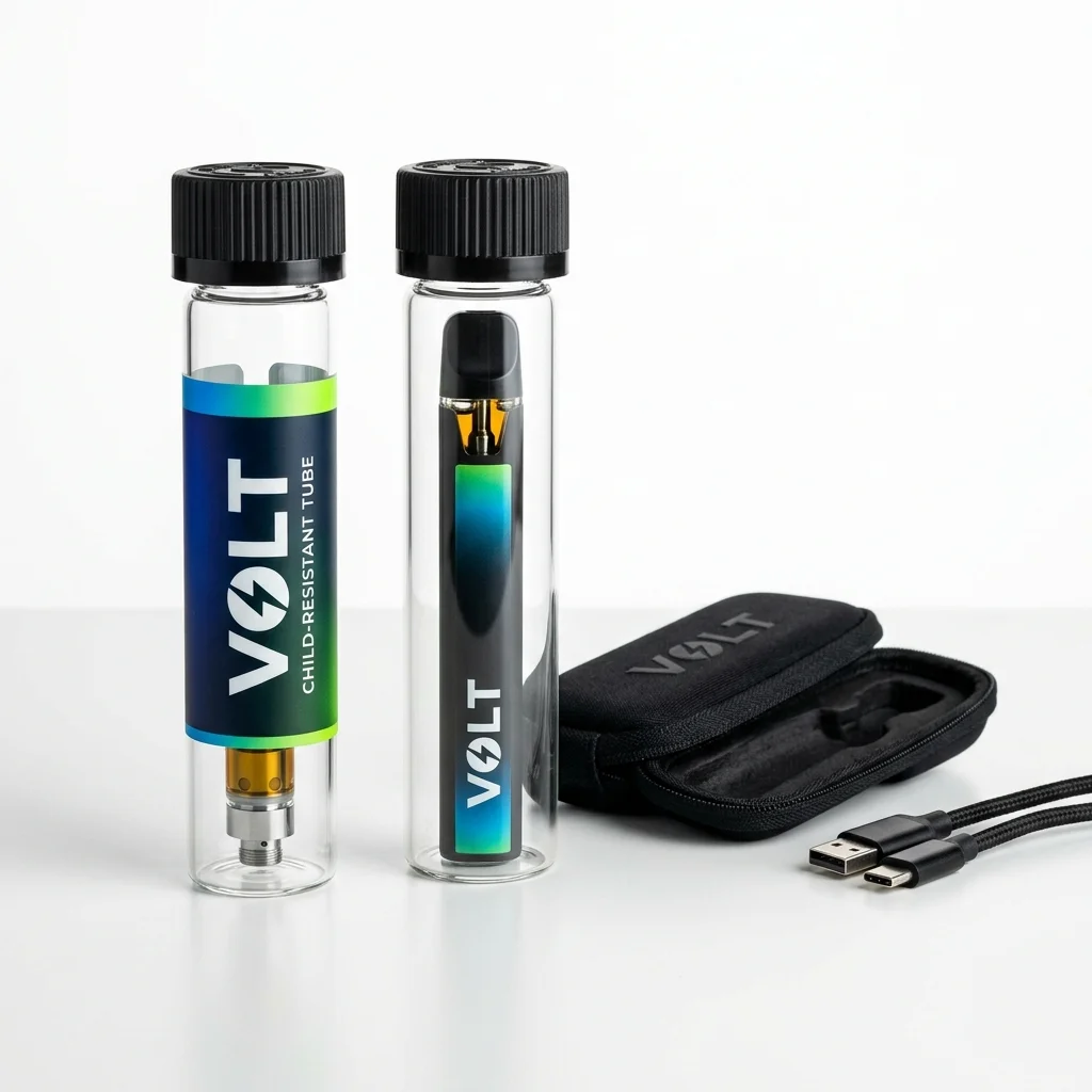 Concentrate and Vape Cartridges packaging application