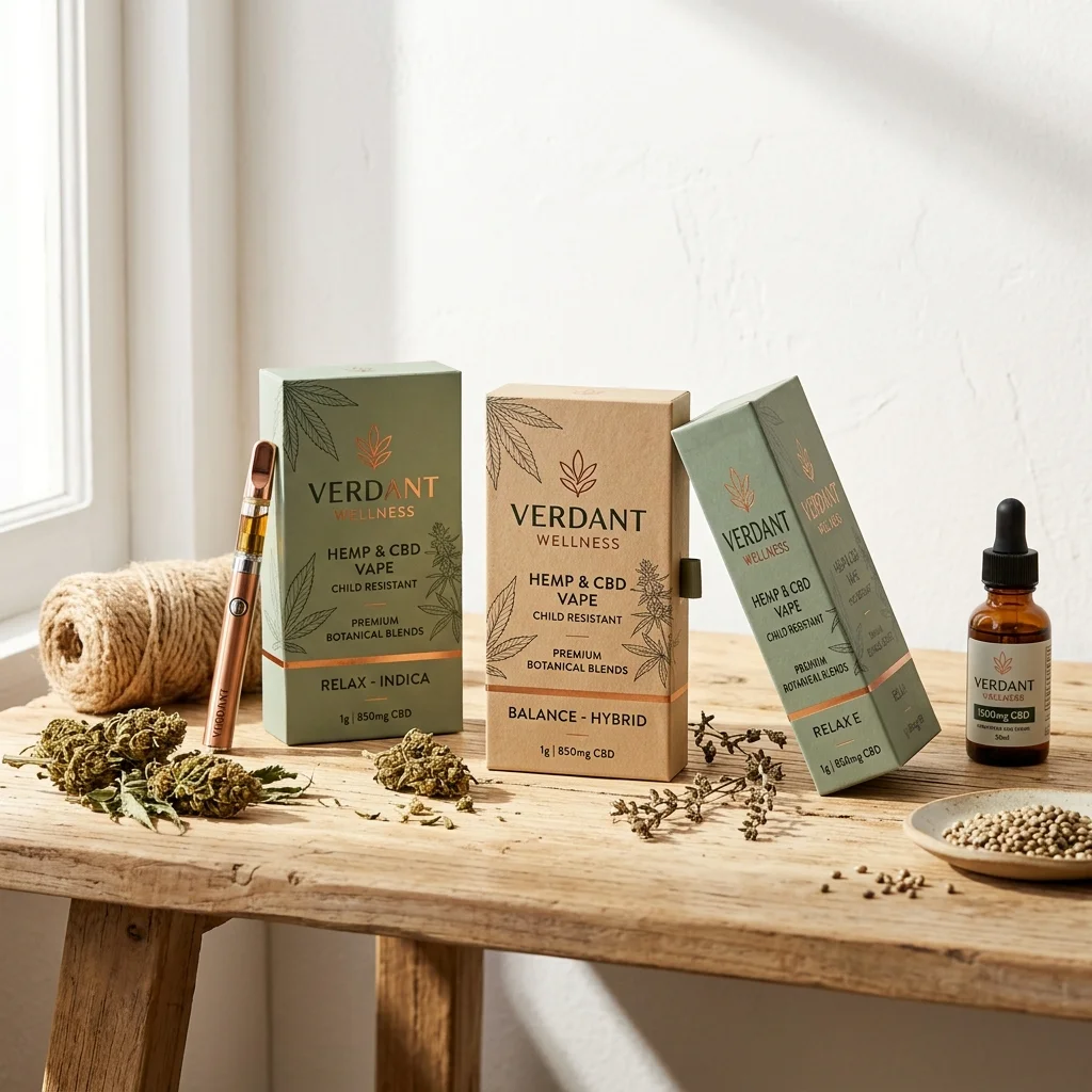 Hemp and CBD Brands packaging application