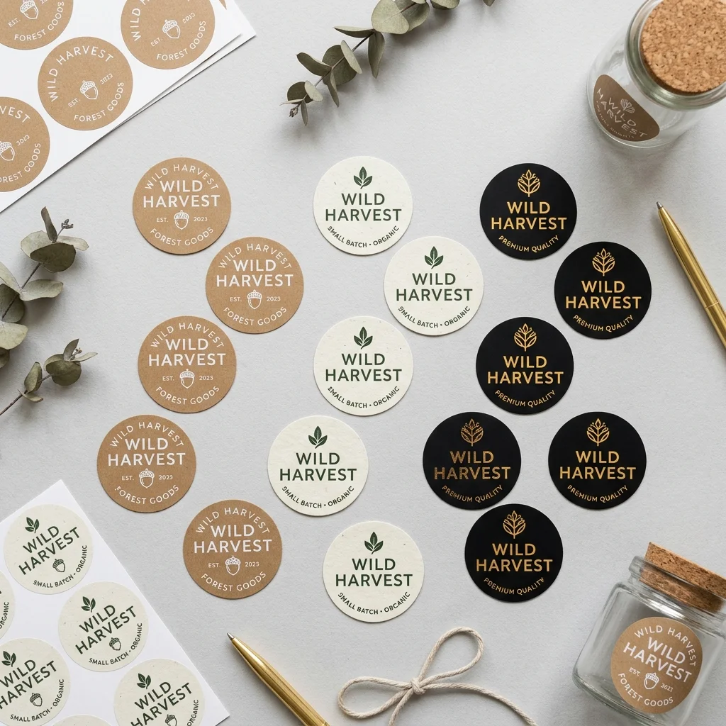 Circle & Oval Stickers