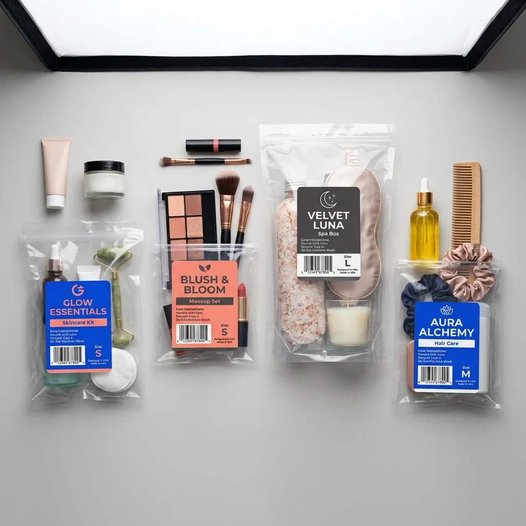 Cosmetics & Beauty Kitting packaging application