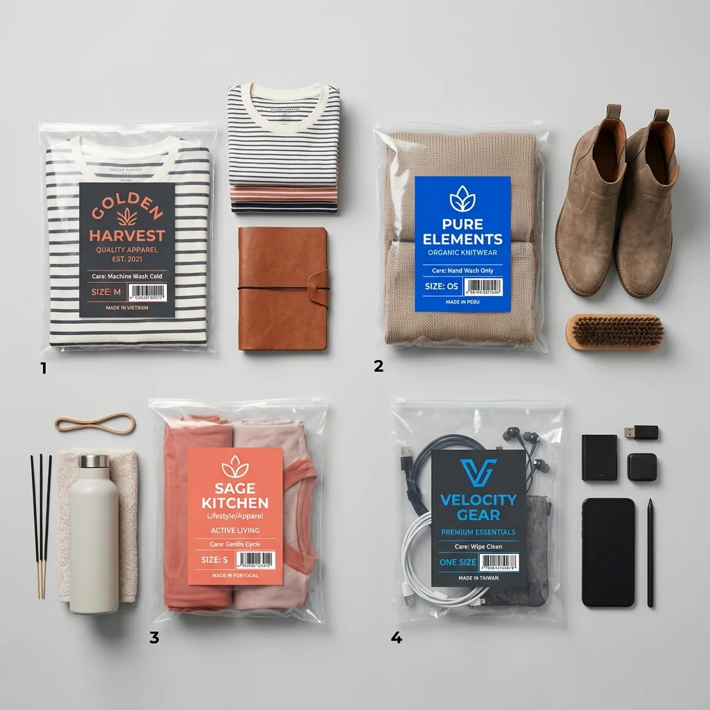 DTC Apparel & Fashion packaging application