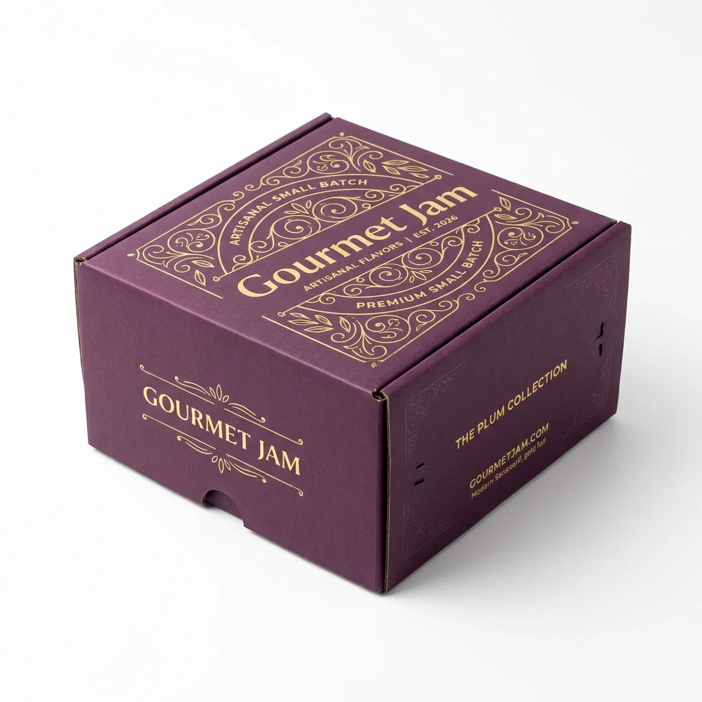 Colored Mailer Boxes - three quarter