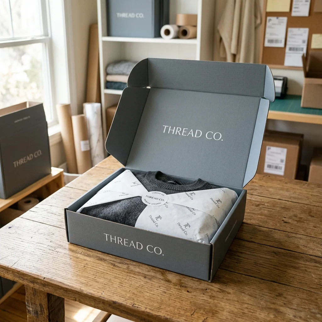 Apparel E-commerce packaging application