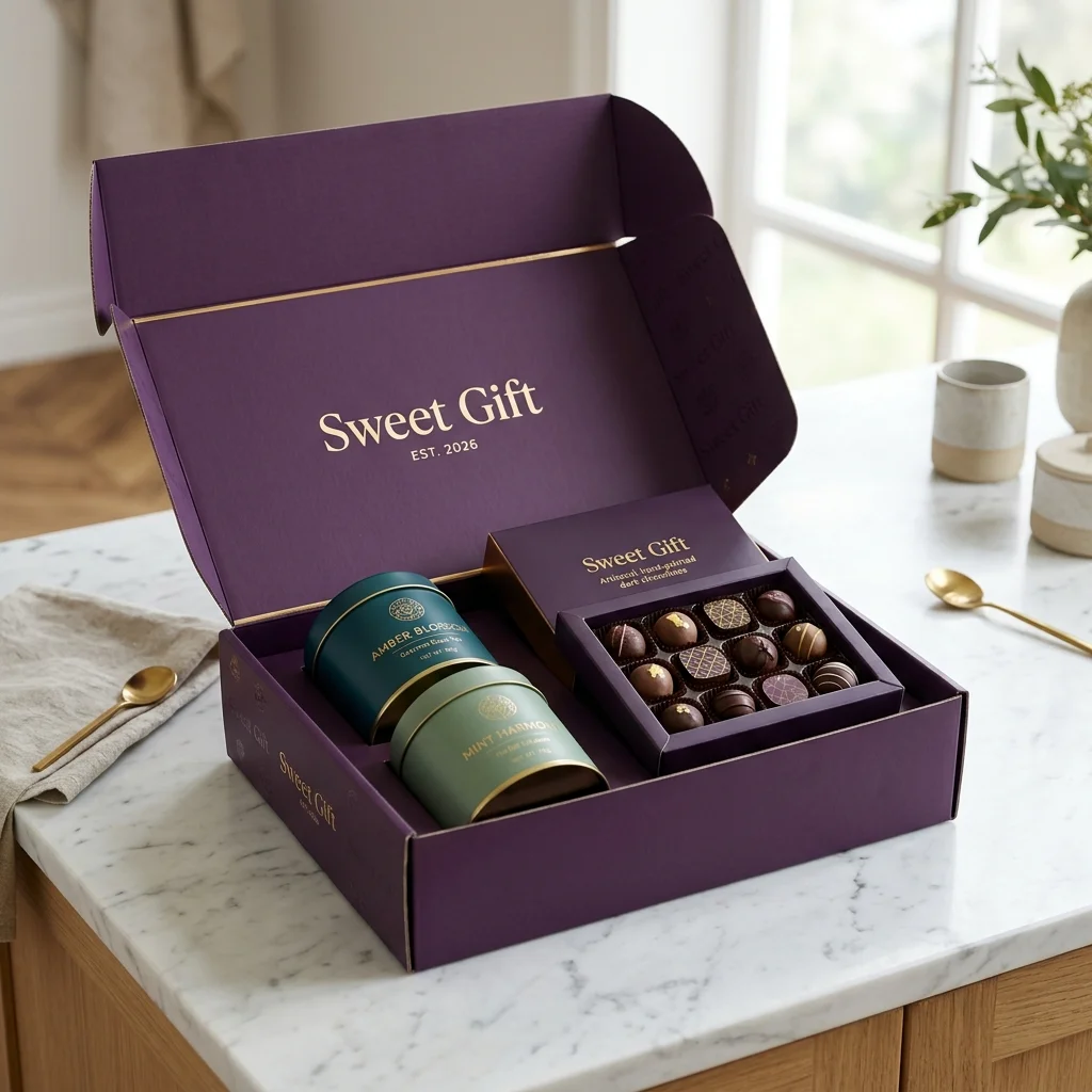 Gourmet Treats packaging application