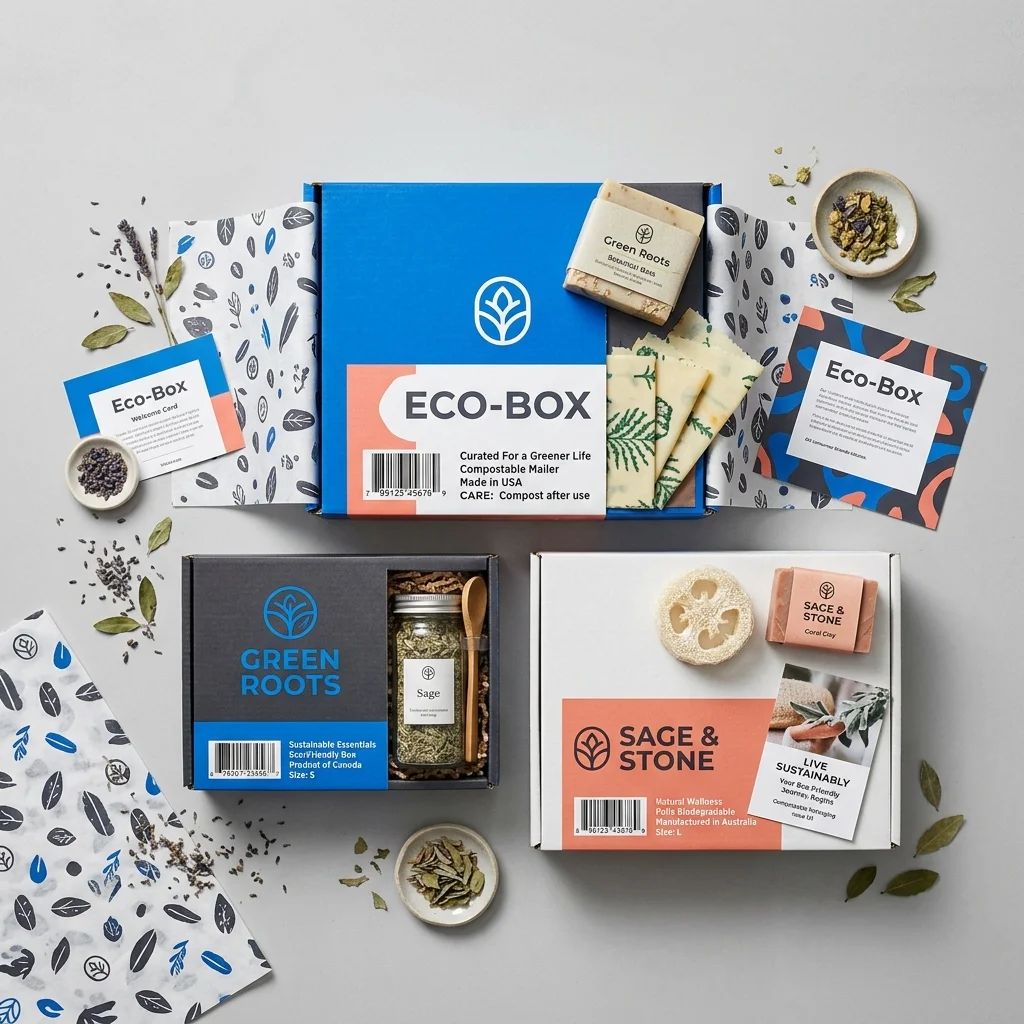 Eco-Friendly Subscription Boxes packaging application