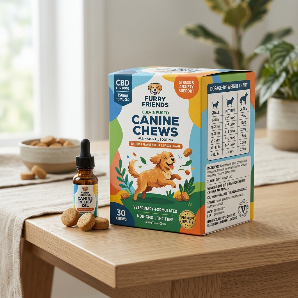 Pet CBD Products packaging application