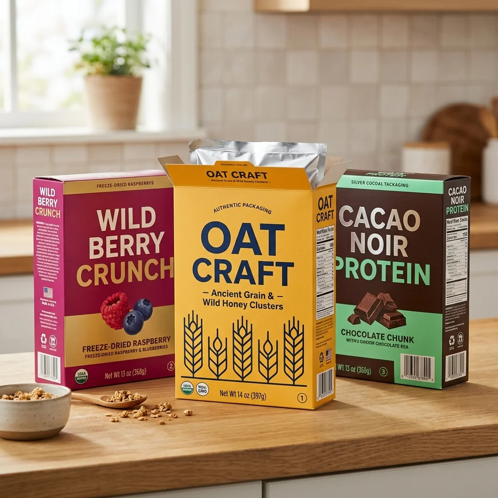 Custom Cereal Boxes