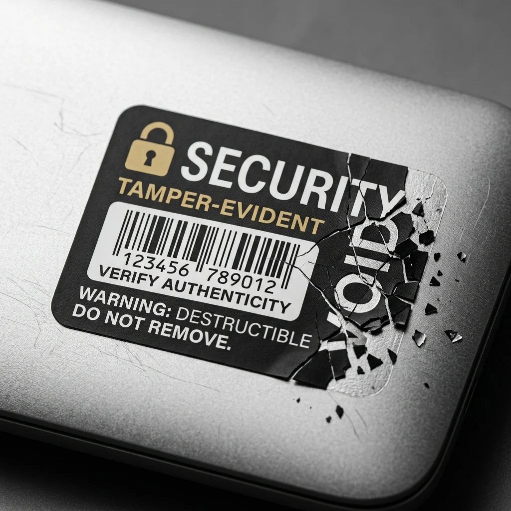 Destructible Security Vinyl