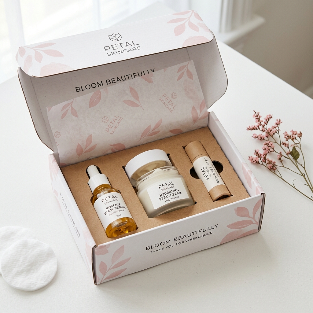 Beauty & Cosmetics DTC packaging application