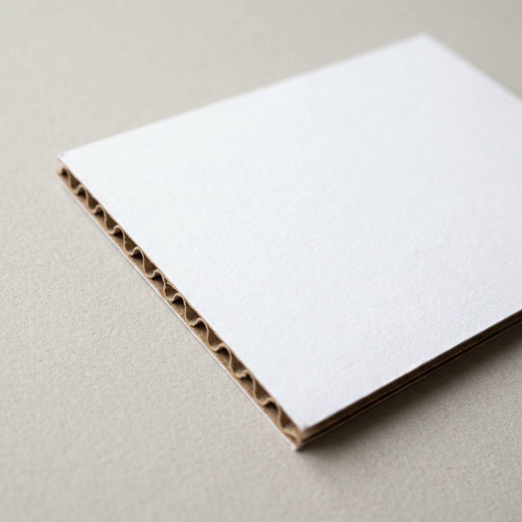 White E-Flute Corrugated