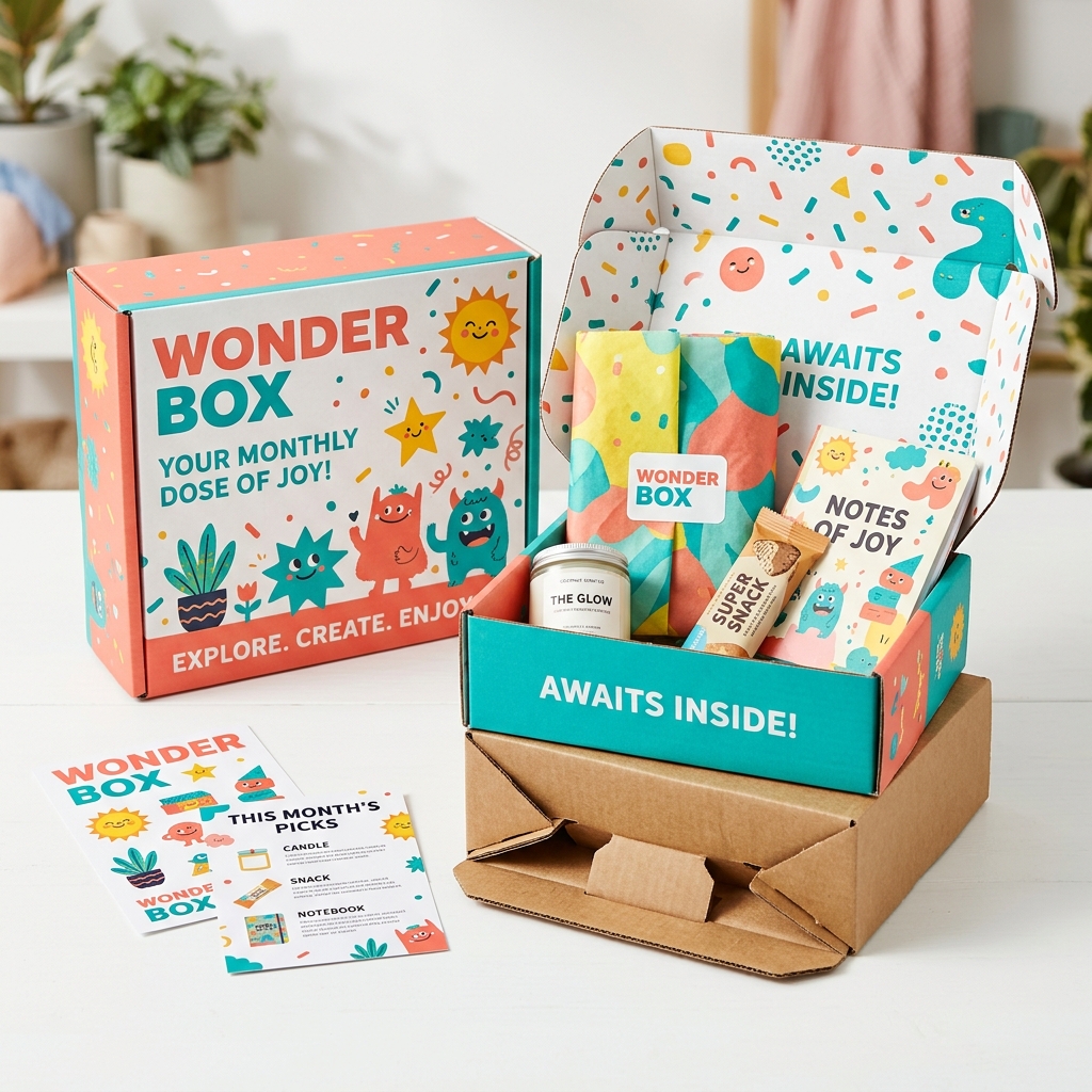 Subscription Boxes packaging application