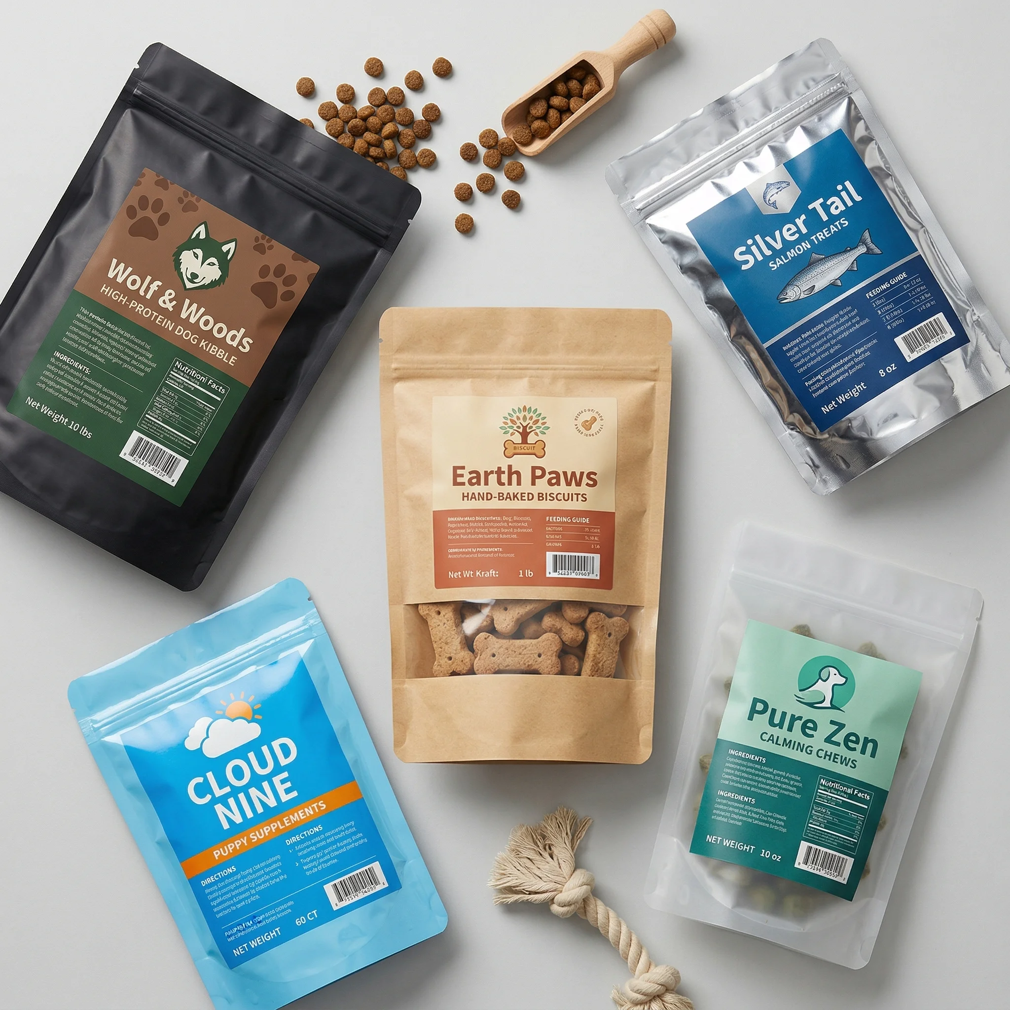 Custom printed mylar bags with professional branding — fully sealed and retail-ready