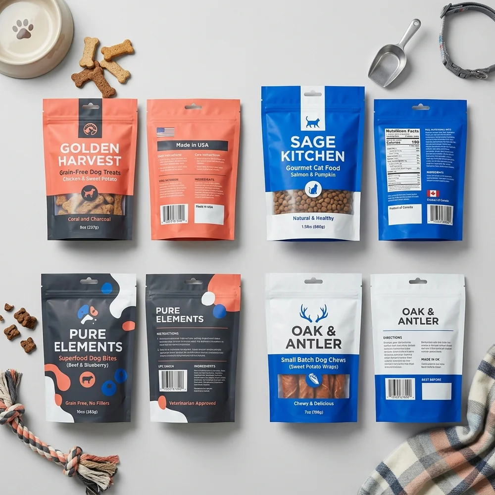 Pet Food & Treats packaging application