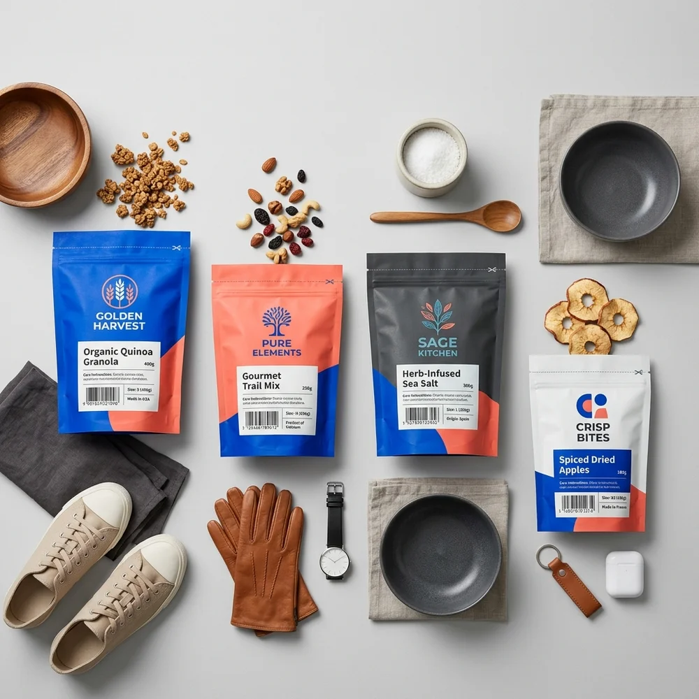 Snacks & Dried Goods packaging application