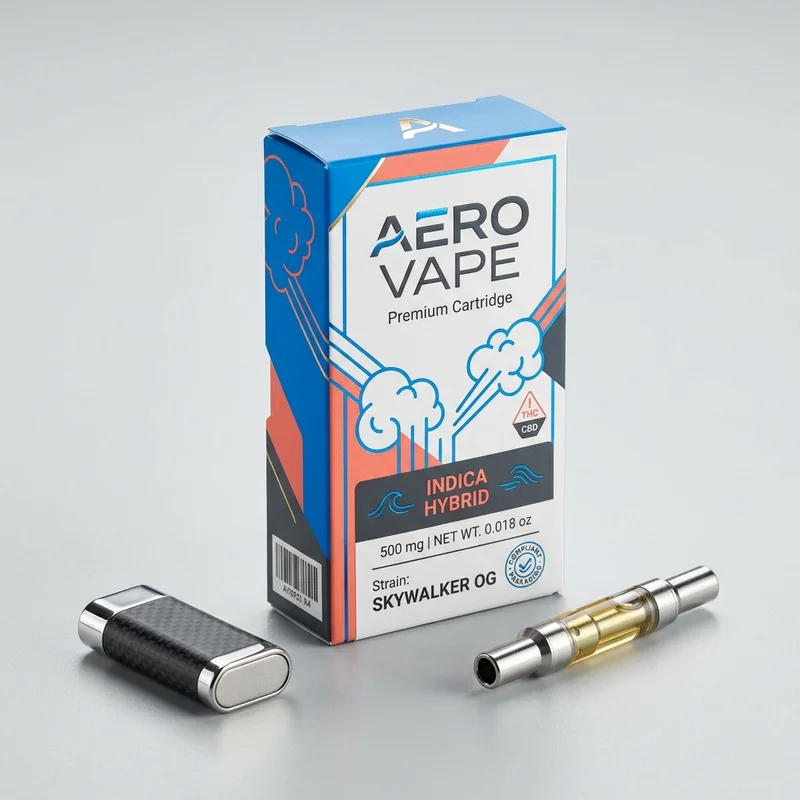 Vape Cartridges packaging application