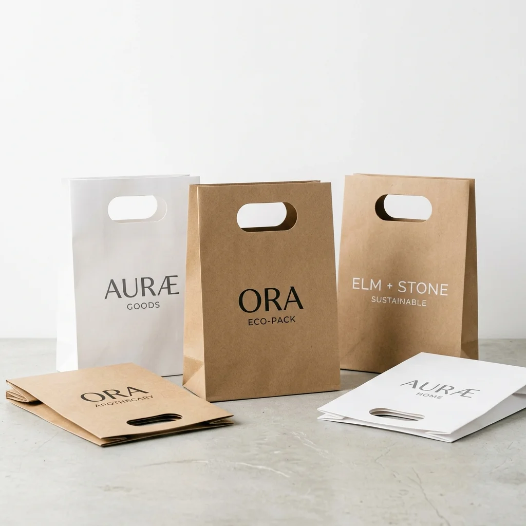 Die-Cut Handle Paper Bags