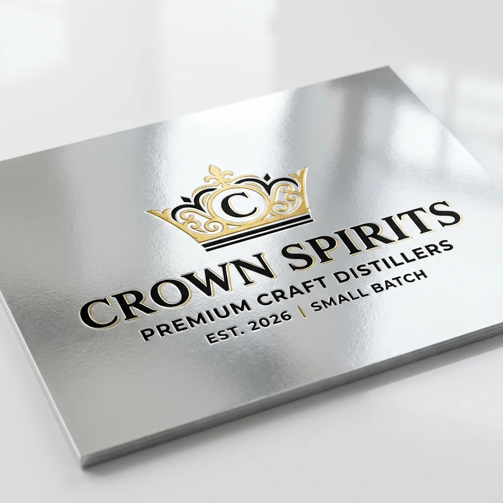 80lb Metalized Silver Foil Paper