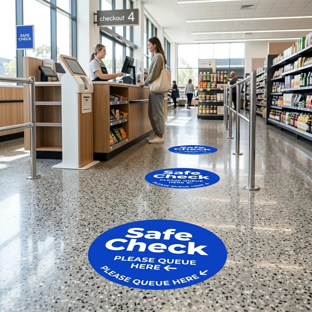 Retail Directional Signs packaging application