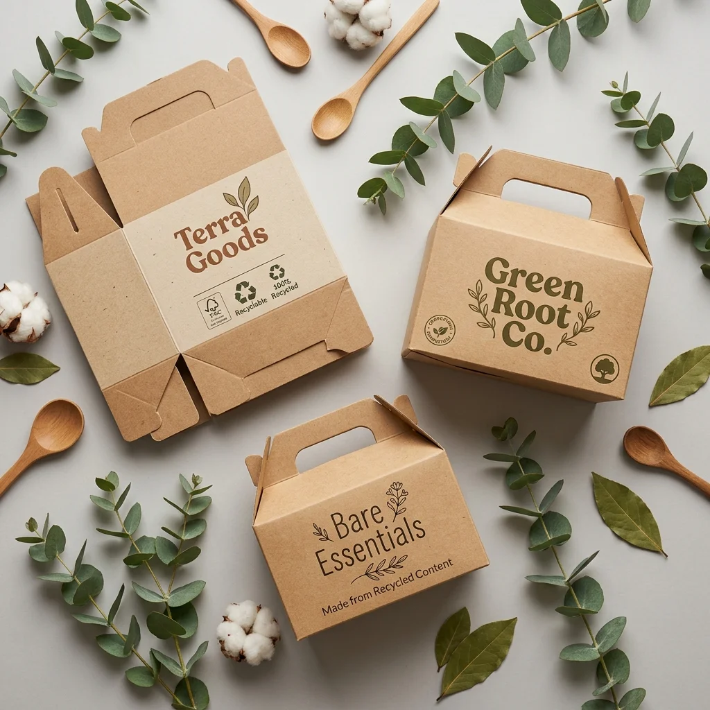 Eco-friendly Gable Boxes packaging