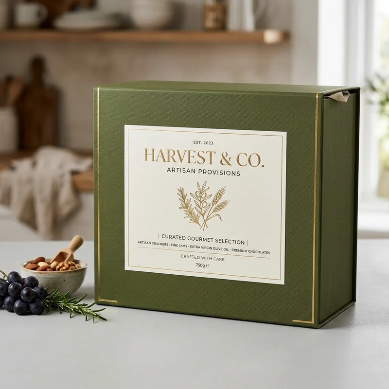 Gourmet Food & Treats packaging application