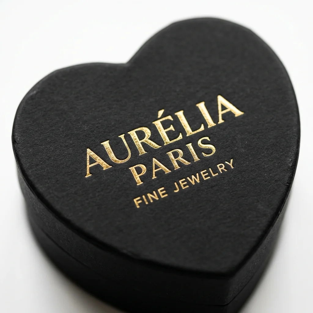 Eco-friendly Heart-Shaped Rigid Boxes packaging