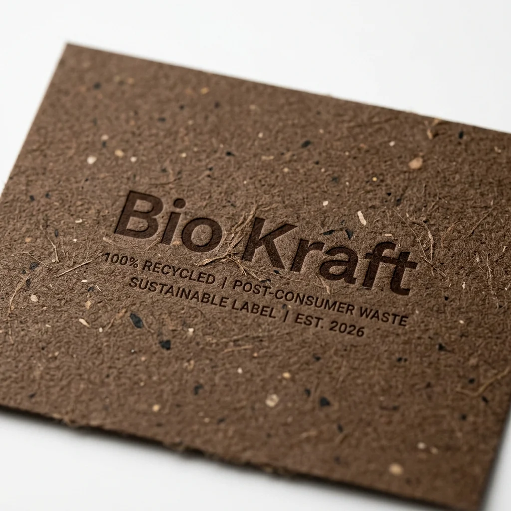 Recycled Post-Consumer Waste (PCW) Kraft