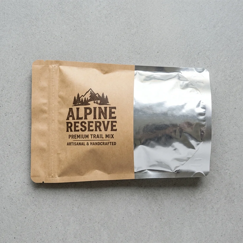 Kraft + Metallized Back
