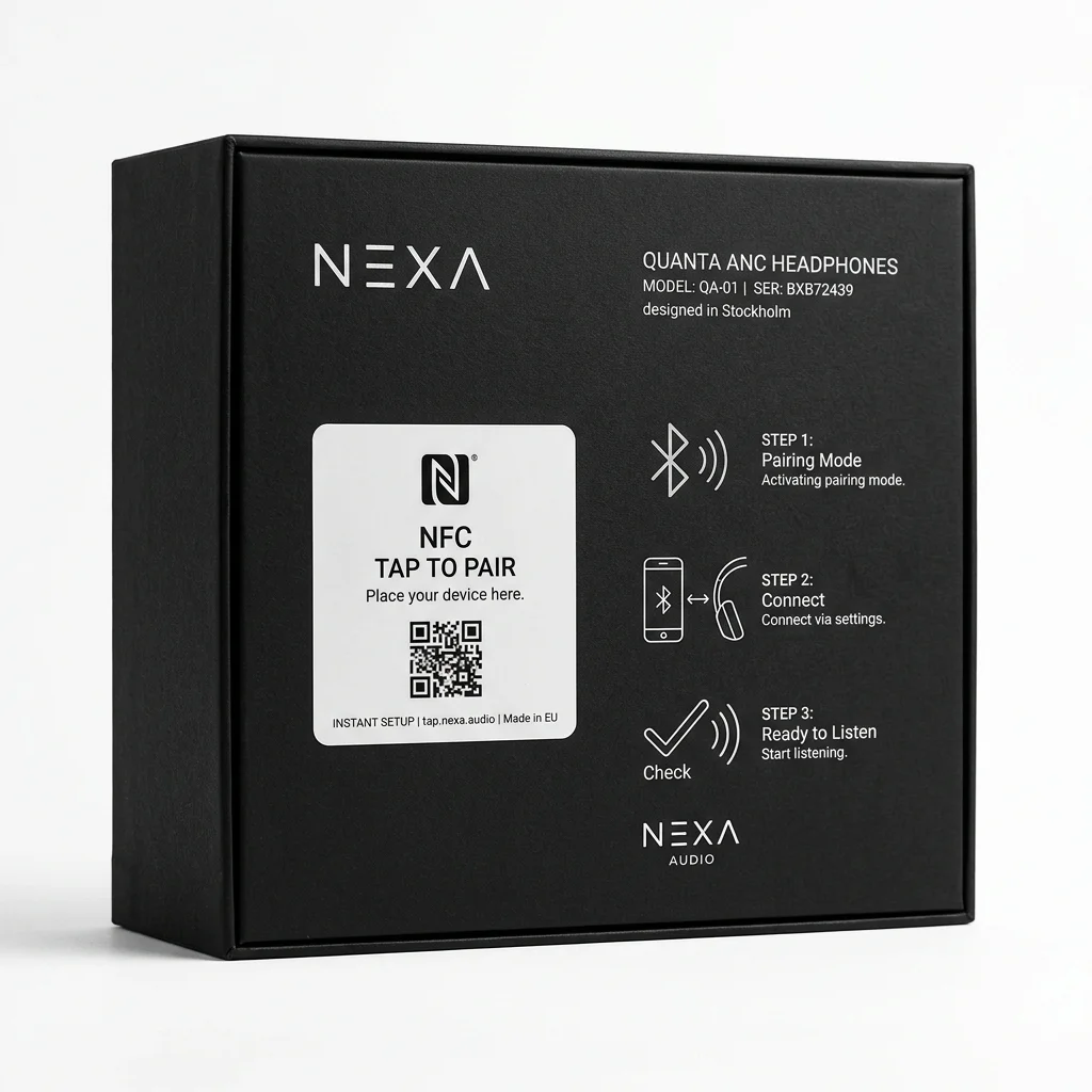 Consumer Electronics Setup packaging application